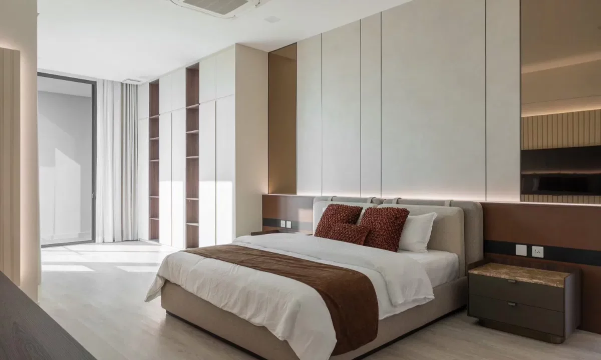 For Rent- Luxury 3-Storey Corner House with Private Lift | VIVE Krungthep Kreetha 885