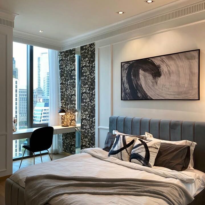 Luxury 1-Bedroom Apartment for Rent – 28 Chidlom (The Villa Building)00125478
